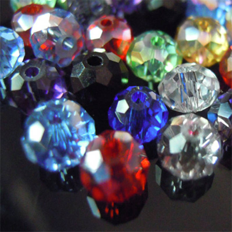 Glass Seed Beads 2Mm Jewelry Making - Isywaka-Perles rondes d'espacement en verre cristal