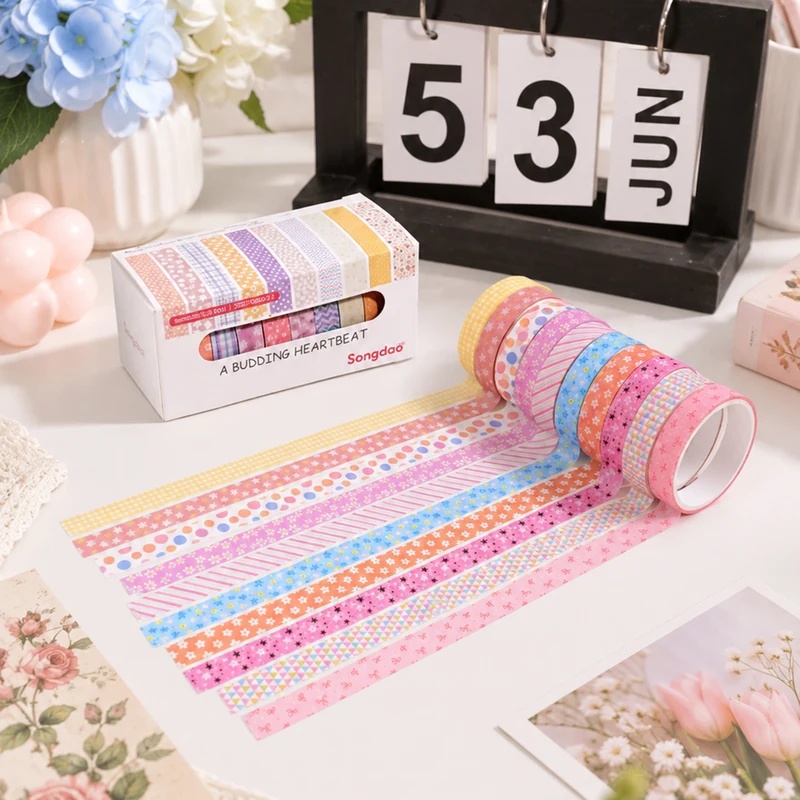 10 rouleaux de ruban adhésif d - Scrapbooking avis et prix